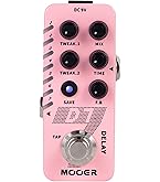 Amazon.com: MOOER Guitar Delay Pedal 14 Types Delay Authentic